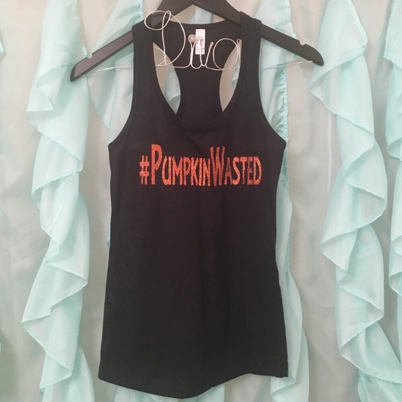 Pumpkin Wasted tank (black) - Picture 3 of 4